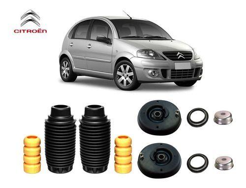 Imagem de Kit Coxim Batente Rolamento Prato Dianteiro Citroen C3 2002 2003 2004