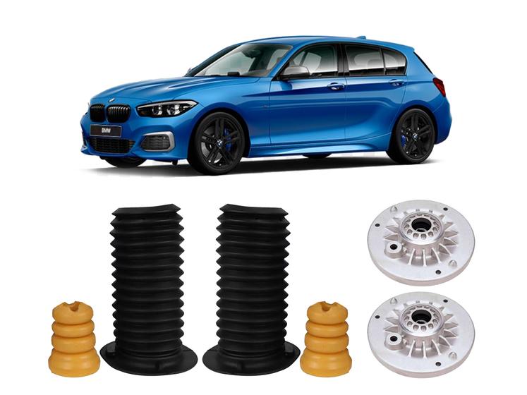 Imagem de Kit Coxim Batente Suspensão Dianteira Bmw 120i 2014 2015 16