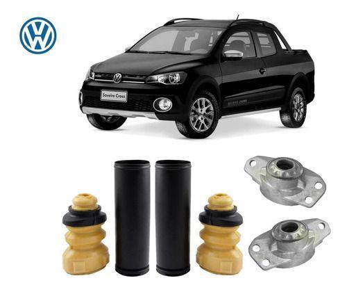 Imagem de Kit Coxim Batente Traseiro Volkswagen Saveiro Cross 2005 206 2007