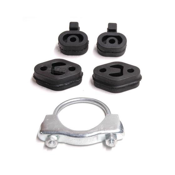 Kit coxim borracha escapamento courier 1.3 - 5 pç Menor preço em Kit coxim borracha escapamento courier 1.3 - 5 pç