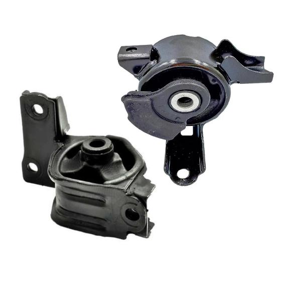 Imagem de Kit Coxim Calco Motor Cambio Honda Fit 2007-2008 Automático