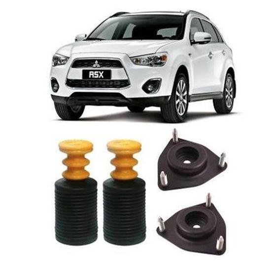 Imagem de Kit Coxim Coifa Dianteiro Mitsubishi Asx 2012 2013 2014 2015