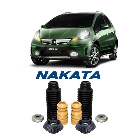 Imagem de Kit Coxim Dianteiro Original Nakata Honda Fit 2009 A 2014