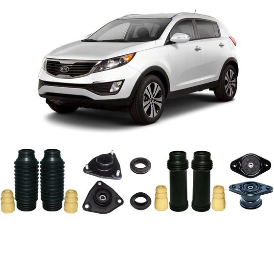 Imagem de Kit Coxim Dianteiro Traseiro Kia Sportage 2011 2012 2013