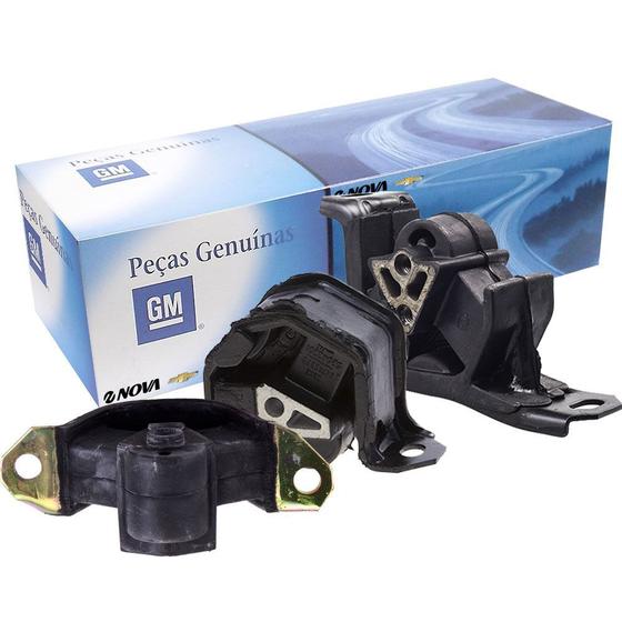 Kit Coxim Do Motor Cambio Sem Ar Condicionado Pecas Genuinas Gm Prisma ...
