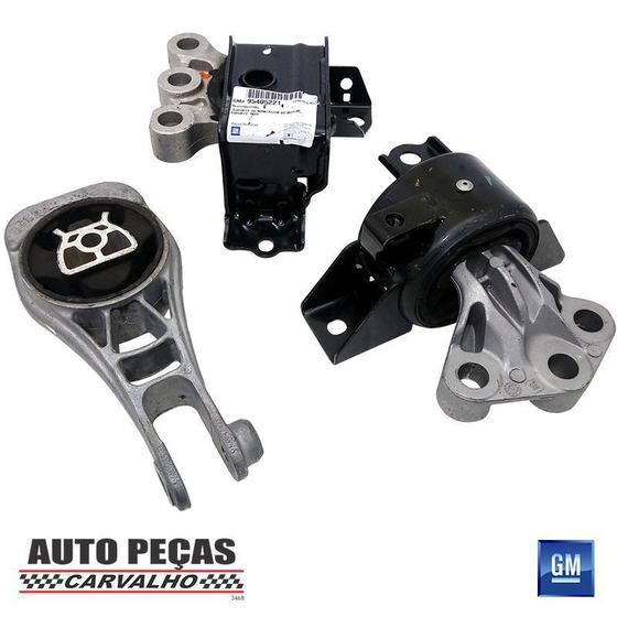 Kit Coxim do Motor Direito / Esquerdo + Coxim do Câmbio (GM) - Chevrolet Onix - 2013 2014 2015 2016 2017 2018 2019 Menor preço em Kit Coxim do Motor Direito / Esquerdo + Coxim do Câmbio (GM) - Chevrolet Onix - 2013 2014 2015 2016 2017 2018 2019