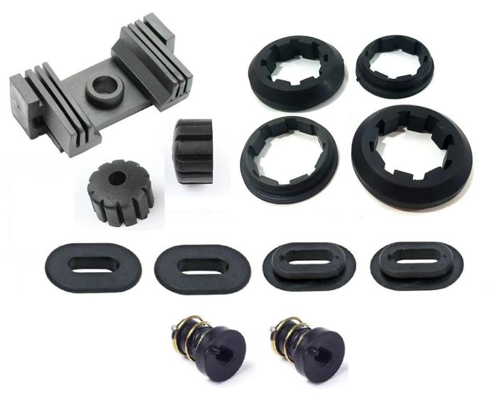 Imagem de Kit Coxim Farol + Tanque + Laterais + Travas Cg 125 83/99