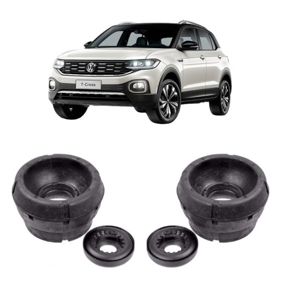 Imagem de Kit Coxim Rolamento Amortecedor Dianteiro Volkswagen T-cross