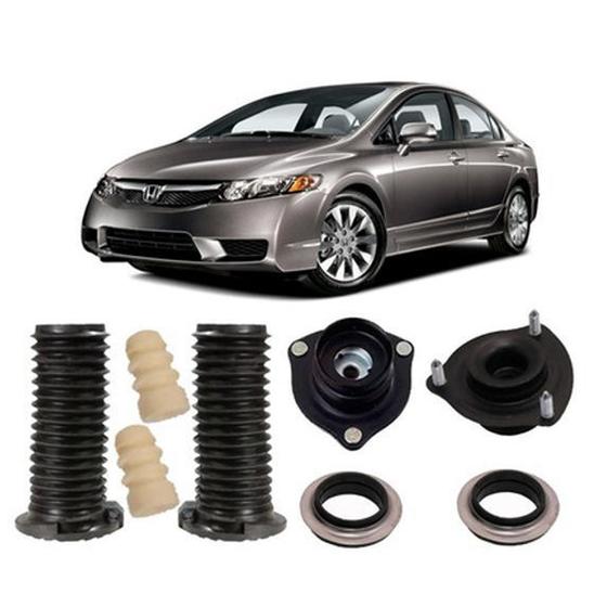 Imagem de Kit Coxim Rolamento Batente Coifa New Civic 2007 2008 2009