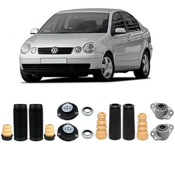 Imagem de Kit Coxim Rolamento Batente Diant Trase Polo Sedan 2005 2006