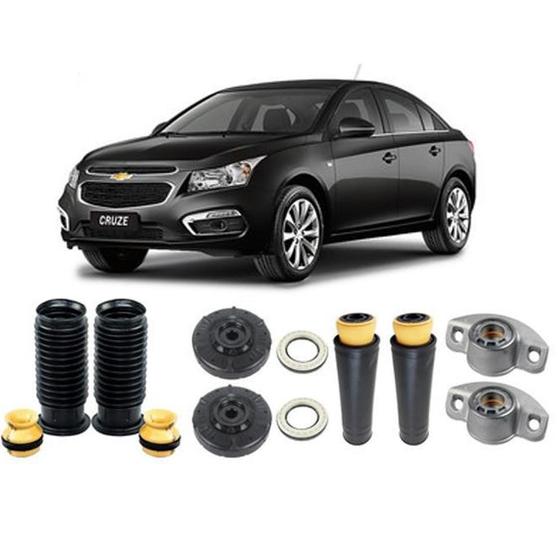 Imagem de Kit Coxim Rolamento Batente Traseiro Cruze Sedan 2012 2013