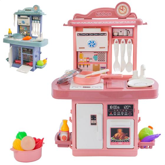 Kit Cozinha De Brinquedo Infantil Completa Solta Água E Som é boa?