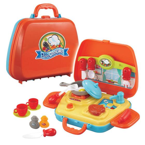 Kit Cozinha Infantil Maleta Amazing Cooking - Replaykids Menor preço em Kit Cozinha Infantil Maleta Amazing Cooking - Replaykids