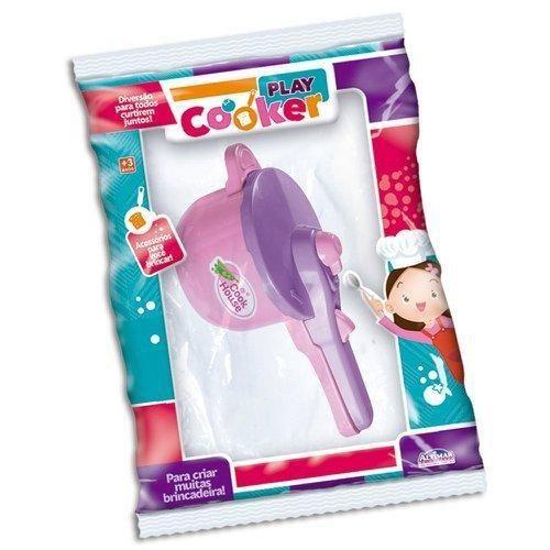 Imagem de Kit Cozinha Infantil Menina Panelinhas Air Fryer Cafeteira