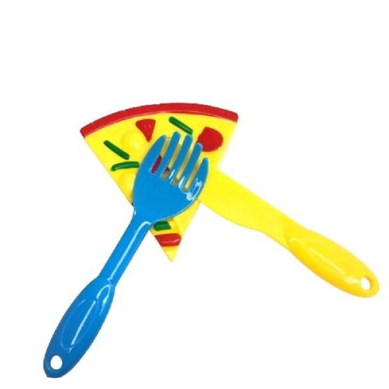 Imagem de Kit Cozinha Infantil Pizza e Utensílios de 9 Pç exclusivo