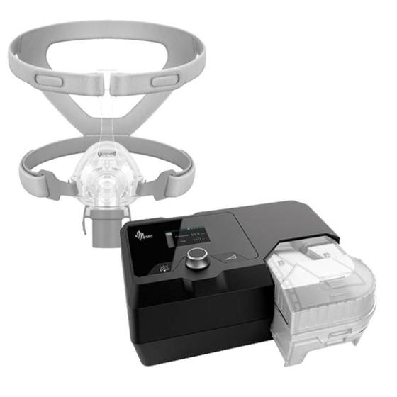 Imagem de Kit CPAP Automático com Umidificador G2S - BMC + Máscara Nasal YN-02 - Yuwell