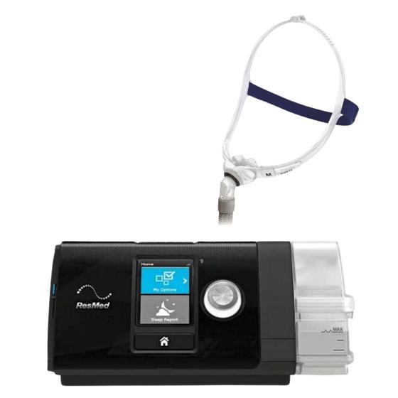 Imagem de Kit Cpap S10 Basico COM Umidif + Máscara Nasal Swift Fx