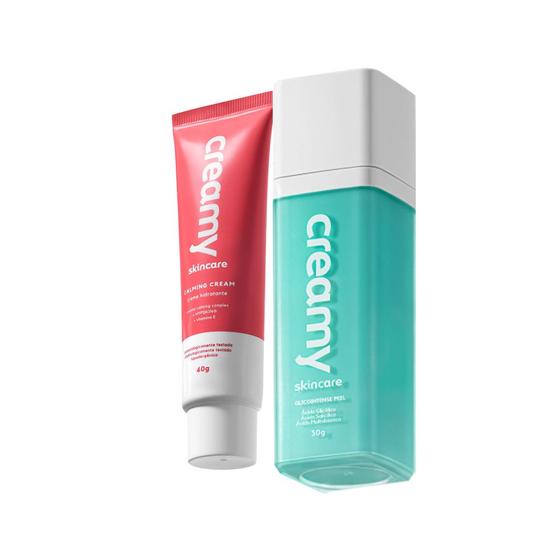 Imagem de Kit Creamy Skincare Glicointense Peel e Calming Cream (2 produtos)