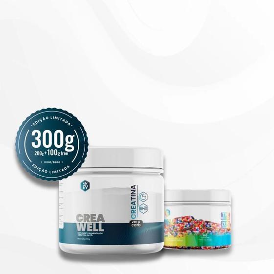 Imagem de Kit Creatina 200g EVO GANHE +100g + Multivitamin 24H Time Release 60 Cap EVO