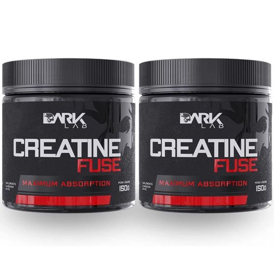 Imagem de Kit Creatina Fuse 150g (2 Potes) Dark Lab