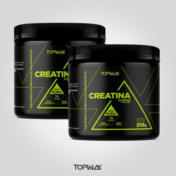 Kit Creatina Pura em dobro - Topway - Creatina - Magazine Luiza
