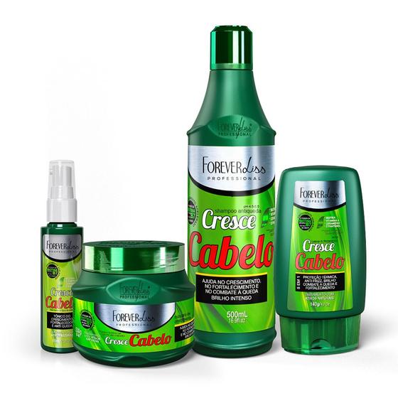 Imagem de Kit Cresce Cabelo Completo Forever Liss