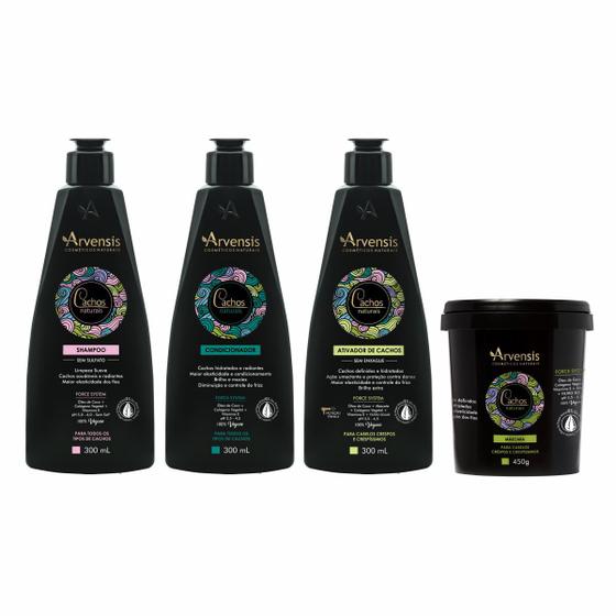 Kit Crespos Arvensis (Sh+Cond.+Ativ.300g+Másc.450g) é boa?