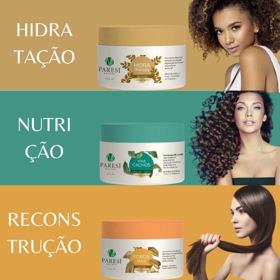 Kit Cronograma Capilar - Mais Hidratação, Nutrição e Reconstrução ...