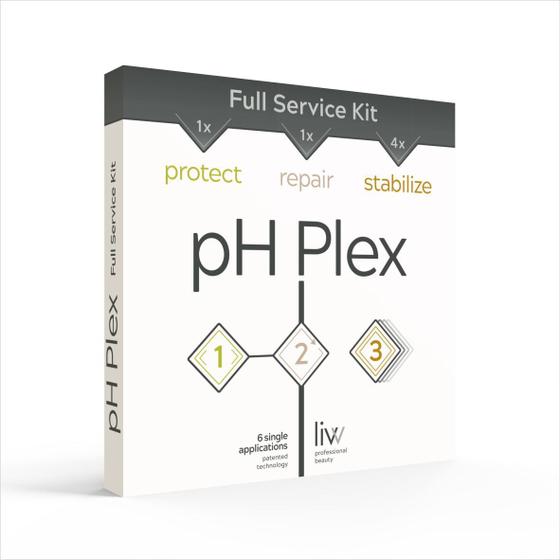 Imagem de Kit Cronograma Capilar pH Plex - Tratamento de reconstrução e nutrição profunda