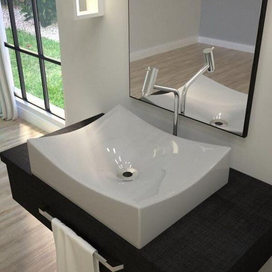 Imagem de Kit Cuba ML44 com Válvula 1 Pol. com Sifão PVC e Flexível Compace