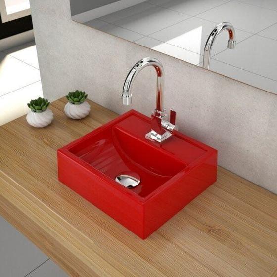 Imagem de Kit Cuba Q32 com Válvula Click 1/2, Sifão PVC e Flexível Compace