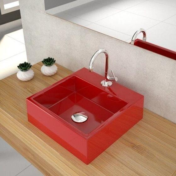 Imagem de Kit Cuba Q355 com Válvula Click 1 1/2'' + Sifão Pvc e Flexível Compace