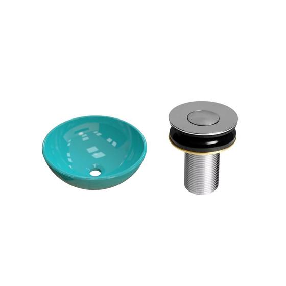 Imagem de Kit Cuba R30 C/Válvula Click Botão 1''B (2,6cm)