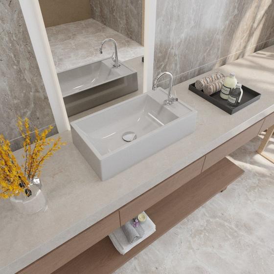 Imagem de Kit Cuba Rl545 Roma com Torneira 1198 e Válvula Click com Sifão e Flexível
