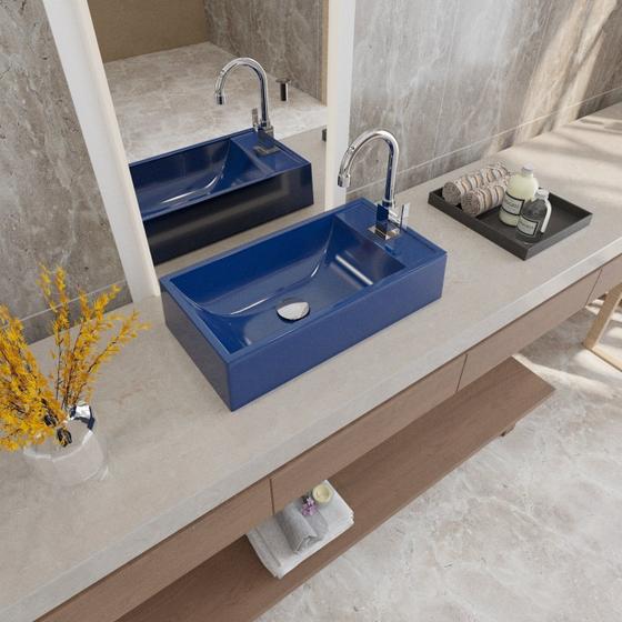 Imagem de Kit Cuba Rl545 Roma com Válvula Click e Sifão e Flexível