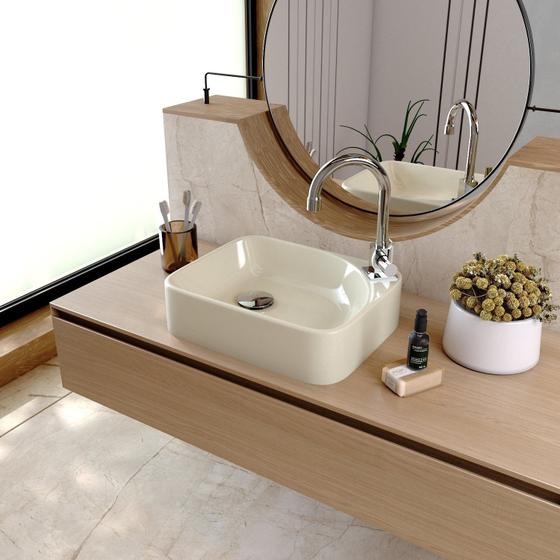 Imagem de Kit Cuba Ro36 Cross com Válvula Click e Sifão e Flexível