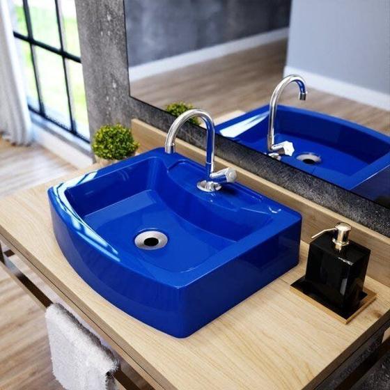 Imagem de Kit Cuba Rt41 com Torneira C50 e Válvula 1 Polegada Abs Compace