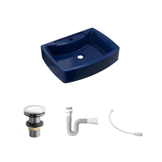 Imagem de Kit Cuba RT50 C/Válvula Click 1''G + Sifão Pvc + Flexível