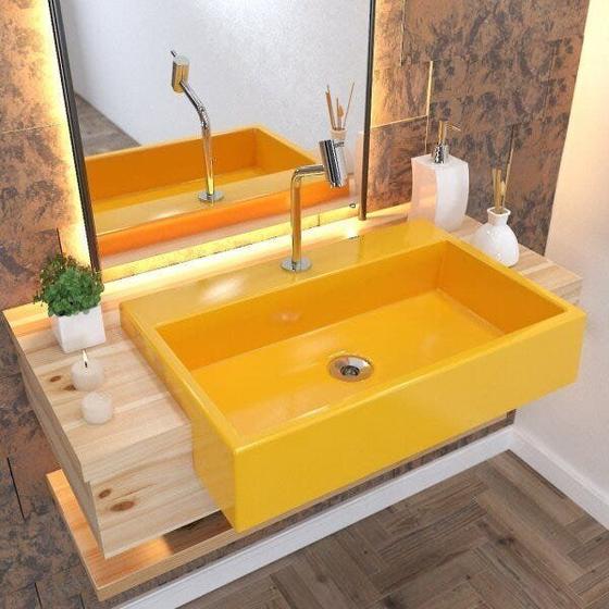Imagem de Kit Cuba XRT55 com Torneira Pratika 1060 e Válvula 1" com Sifão PVC e Flexível Compace