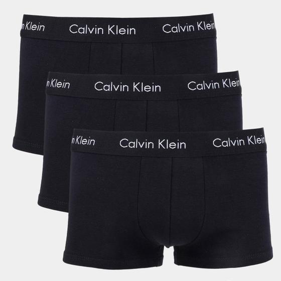 Kit Cueca Boxer Calvin Klein Trunk 3 Peças - Cueca - Magazine Cbeneficio