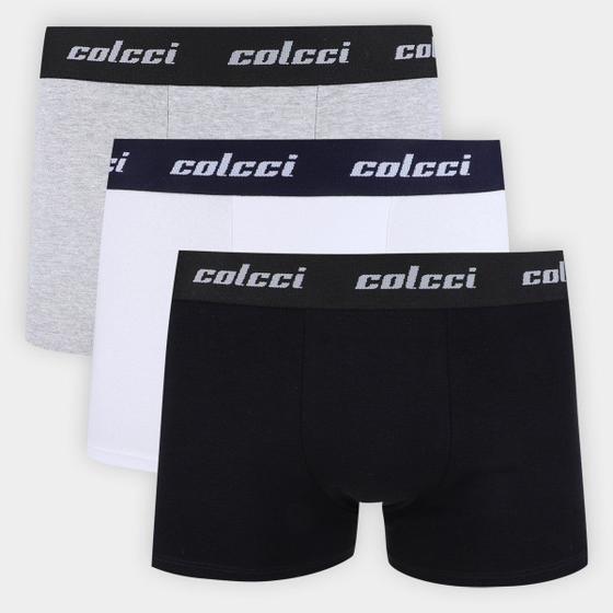 Imagem de Kit Cueca Boxer Colcci com 3 Peças