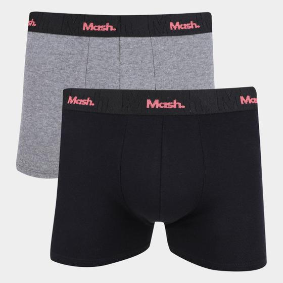 Imagem de Kit Cueca Boxer Mash Algodão 2 Peças