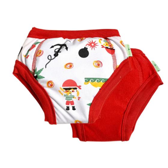 Imagem de Kit Cueca para desfralde Diurno e Noturno Piratinha