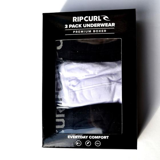 Imagem de Kit cueca rip curl black/white 