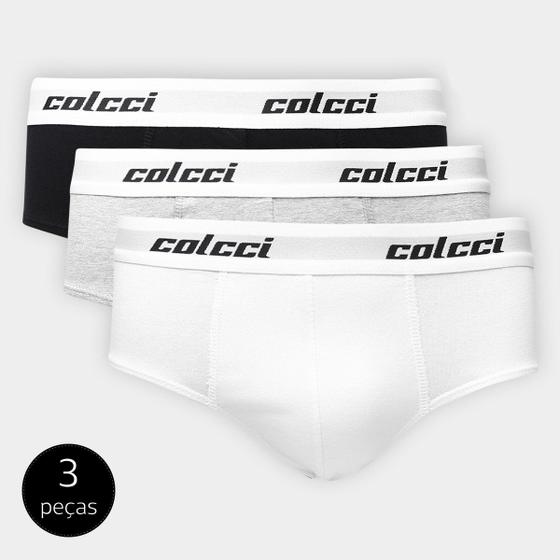 Imagem de Kit Cueca Slip Colcci 3 Peças