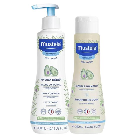 Imagem de Kit Cuidados Bebê Shampoo + Hidratante - Mustela