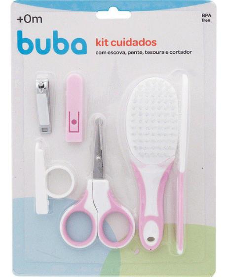 Imagem de Kit Cuidados Com O Bebê Rosa - Buba 5239