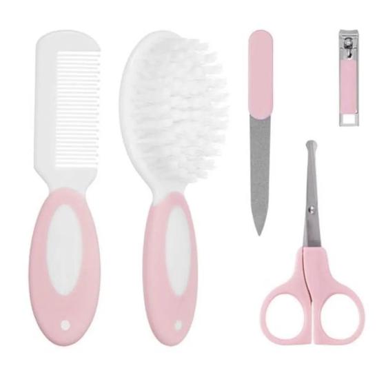 Imagem de Kit Cuidados De Higiene Para Bebê Rosa Buba