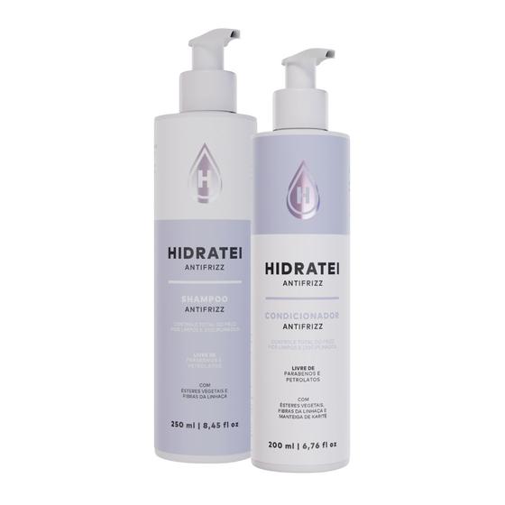 Imagem de KIT Cuidados Diário  Antifrizz Hidratei -  Shampoo + Condicionador