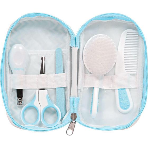 Imagem de Kit Cuidados do Bebê Com Estojo Azul Buba